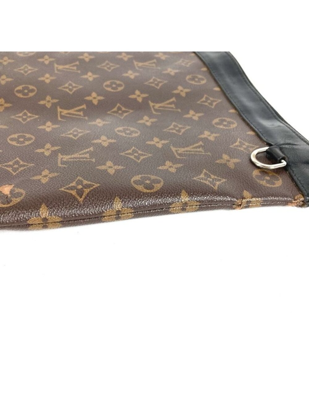 Louis Vuitton Clutch Pochette Discovery Monogram Macassar Canvas Brown - Picture 5 of 9